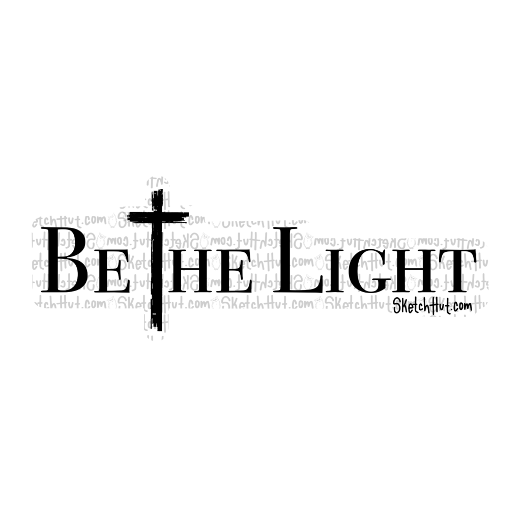 be-the-light-sticker-sketchhut